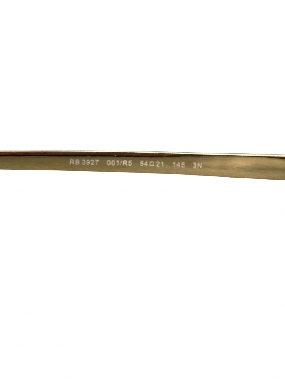 NIB Ray-Ban x A$AP Rocky Polished Arista Gold Frames Grey Lens